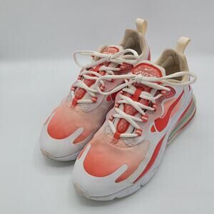 Nike Air Max 270 React Washed Coral women's size 8